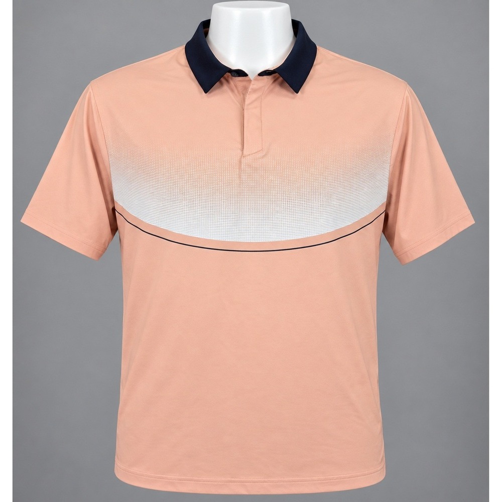 Under Armour Polo Shirt Mens XL Pink Good HeatGear UM0850 Short Sleeve